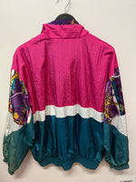 Vintage Colorful Windbreaker Sz L