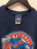 Vintage 1999 Atlanta Braves World Series Champions T-Shirt Sz XL