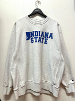 Indiana State University Champion Reverse Weave Sweatshirt Sz XL