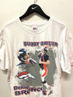 Denver Broncos Bubby Brister Large Graphics T-Shirt Sz L