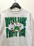 Vintage Notre Dame Fighting Irish Velva Sheen Sweatshirt Sz L