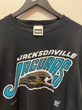 Vintage Jacksonville Jaguars Black Crewneck Sweatshirt Sz XL