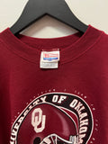Vintage 2000 University of Oklahoma Football National Champions FedEx Orange Bowl Sweatshirt Sz L
