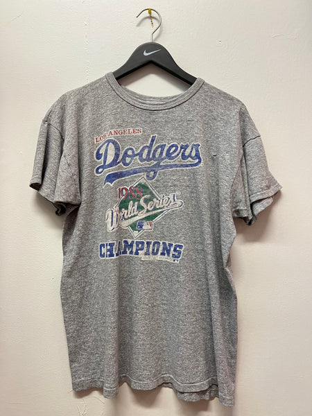 Vintage Los Angeles Dodgers 1988 World Series Champions Champion T-Shirt Sz L