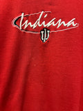 IU Indiana University Embroidered Sweatshirt Sz L