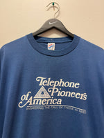 Vintage Telephone Pioneers of America Answering the Call of Those in Need T-Shirt Sz XL