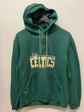 Vintage Boston Celtics Embroidered Starter Button Up Hoodie Sz L