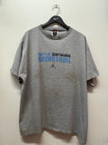 North Carolina Jordan Nike Front & Back Graphics T-Shirt Sz XL