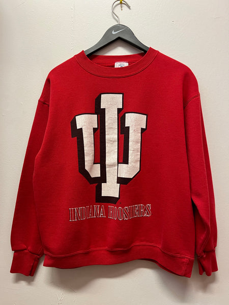 Vintage IU Indiana University Hoosiers Crewneck Sweatshirt Sz L