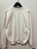 Vintage Country Setting Barn Rabbits Crewneck Sweatshirt Sz XL
