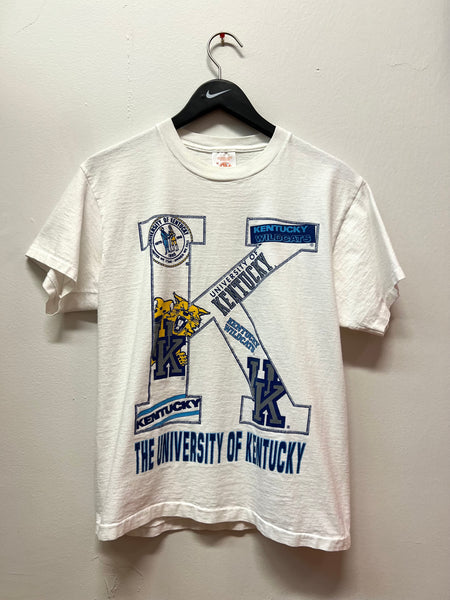Vintage UK University of Kentucky Wildcats Large K T-Shirt Sz M