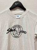 Vintage Steve Alford Basketball Camp It Takes a little more to make a Champion Autographed T-Shirt Sz S