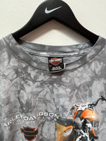 Vintage Bowling Green, Kentucky Harley-Davidson Tie Dye T-Shirt Sz XXL