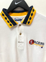 Indiana Pacers Champion Polo Shirt Sz L/XL