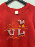 Vintage University of Louisville Cardinals “Needlepoint” Crewneck Sweatshirt Sz L