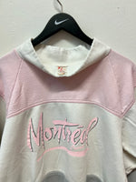 Vintage Montreal Canada Shawl Sweatshirt Sz M