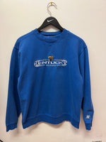 UK University of Kentucky Embroidered Starter Crewneck Sweatshirt Sz M