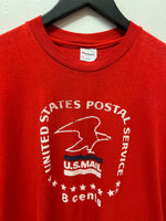 Vintage United States Postal Service U.S. Mail 8 Cents Stamp T-Shirt Sz L
