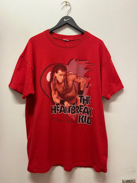 Vintage Shawn Michaels The Heatrbreak Kid WWF T-Shirt Sz XL