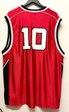 University of Louisville Cardinals #10 adidas Basketball Jersey Sz XL