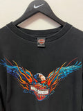 Vintage Daytona Beach Harley-Davidson Eagle Long Sleeve T-Shirt Sz XL
