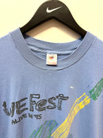 Vintage 1995 We Fest Alive in ‘95 Country Music Festival T-Shirt Sz L