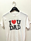 Vintage I Love You Dad T-Shirt Sz M