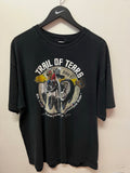 Vintage 2001 Trail of Tears 8th Annual Commemorative Motocycle Ride T-Shirt Sz XXL