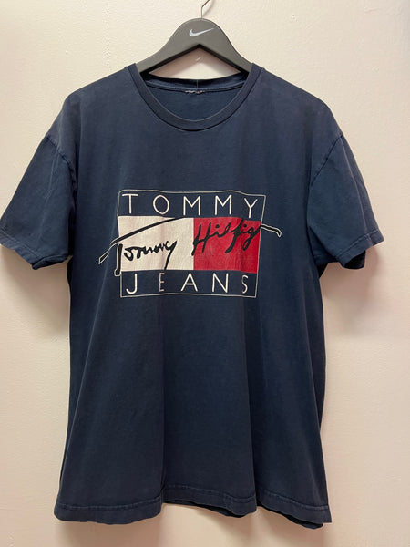 Tommy Hilfiger Tommy Jeans Large Graphics T Shirt Sz L