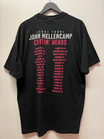 Vintage John Mellencamp Cuttin’ Heads 2001 Tour T-Shirt Sz XL