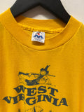 Vintage West Virginia 1984 Bluebonnet Bowl T-Shirt Sz XS/S