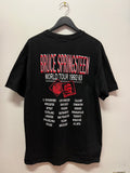 Vintage Bruce Springsteen 1992-1993 World Tour T-Shirt Sz XL