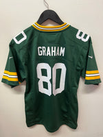 Green Bay Packers Jimmy Graham Nike Jersey Sz Kids L (14-16)/Adult S