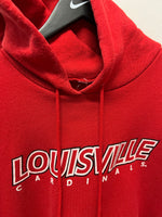 Vintage University of Louisville Cardinals Red Hoodie Sz M