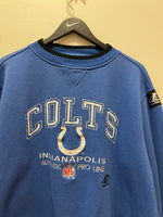 Indianapolis Colts Embroidered Sweatshirt Sz XL