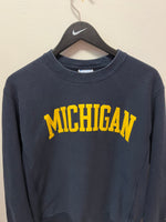Michigan University Champion Reverse Weave Sweatshirt Sz M