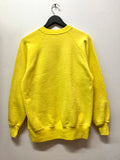 Vintage Shakespeare King Lear Yellow Crewneck Sweatshirt Sz M