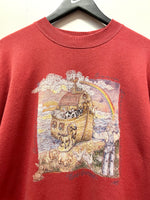 Vintage Noah’s Ark Noah’s Barnyard Sweatshirt Sz XL