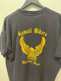 Vintage Harley Davidson Hawaii Bikers Waikiki-Maui T-Shirt Sz L