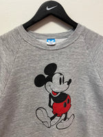 Vintage Mickey Disney Gray Crewneck Sweatshirt Sz L