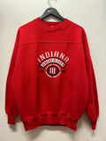 IU Indiana University Embroidered Crewneck Sweatshirt Sz L