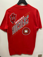 Vintage IU Indiana University Hoosiers Front & Back Graphics Pocket T-Shirt Sz L