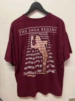 Vintage Weird Al Yankovic The Saga Begins Star Wars Parody T-Shirt Sz XL