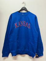 University of Kansas Embroidered Blue Sweatshirt New with Tag