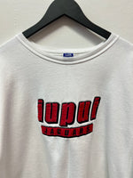 IUPUI Jaguars Appliqué Letters White Champion Crewneck Sweatshirt Sz XL