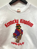Vintage Kentucky Kingdom Amusement Park King Louie Crewneck Sweatshirt Sz M