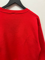 Vintage IU Indiana University Hoosiers Embroidered Crewneck Sweatshirt Sz L