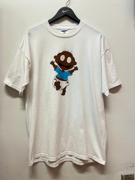 Rugrats Tommy Pickles African American T-Shirt Sz XL