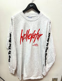 Vintage Kentucky Kingdom Thrill Park Hellevator Long Sleeve T-Shirt Sz XL