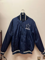 Dallas Cowboys Embroidered Varsity Style Jacket Sz XL